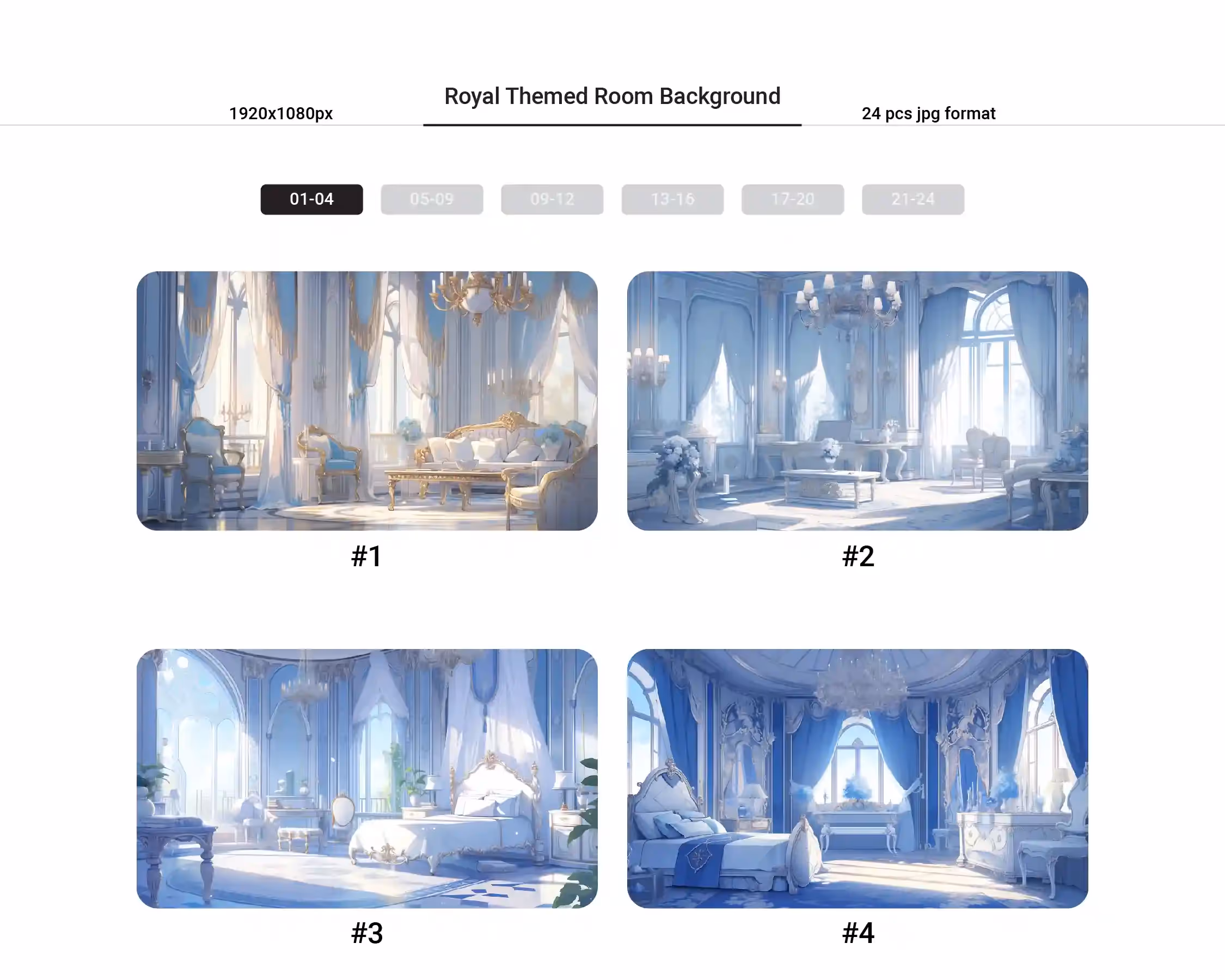 24 Royal Room Background Overlay